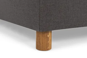 Crazy 5-sits Vänstervänd U-formad Soffa med Divan och Schäslong i Tyg - Mörkgrå - Möbler - Soffa - U-soffa