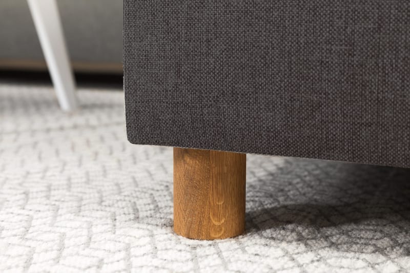 Crazy 5-sits Vänstervänd U-formad Soffa med Divan och Schäslong i Tyg - Mörkgrå - Möbler - Soffa - U-soffa