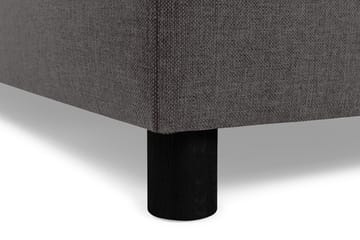 Crazy 5-sits Vänstervänd U-formad Soffa med Divan och Schäslong i Tyg - Mörkgrå - Möbler - Soffa - U-soffa