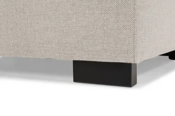 Crazy 5-sits Vänstervänd U-formad X-Large Soffa med Divan och Schäslong i Tyg - Beige - Möbler - Soffa - U-soffa