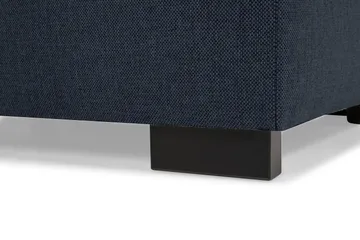 Crazy 5-sits Vänstervänd U-formad X-Large Soffa med Divan och Schäslong i Tyg - Blå - Möbler - Soffa - U-soffa