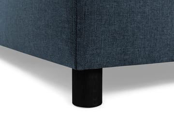 Crazy 5-sits Vänstervänd U-formad X-Large Soffa med Divan och Schäslong i Tyg - Blå - Möbler - Soffa - U-soffa