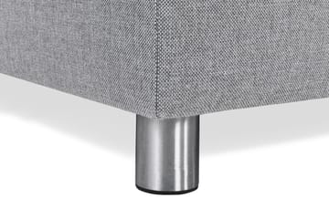 Crazy 5-sits Vänstervänd U-formad X-Large Soffa med Divan och Schäslong i Tyg - Grå - Möbler - Soffa - U-soffa