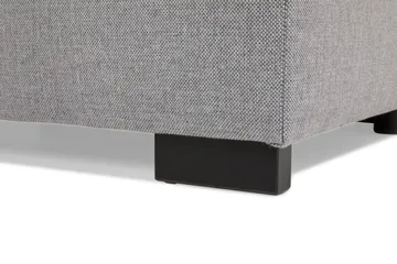 Crazy 5-sits Vänstervänd U-formad X-Large Soffa med Divan och Schäslong i Tyg inkl Kuvertkuddar - Grå - Möbler - Soffa - U-soffa