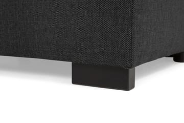 Crazy 5-sits Vänstervänd U-formad X-Large Soffa med Divan och Schäslong i Tyg inkl Kuvertkuddar - Mörkgrå - Möbler - Soffa - U-soffa