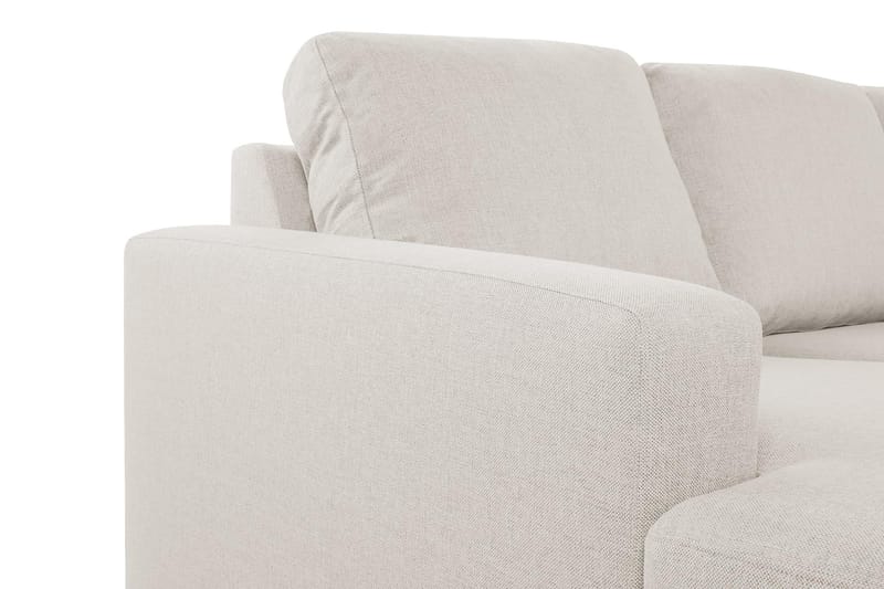 Crazy 6-sits Högervänd U-formad XX-Large Soffa med Divan och Schäslong i Tyg - Beige - Möbler - Soffa - U-soffa