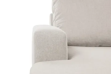 Crazy 6-sits Högervänd U-formad XX-Large Soffa med Divan och Schäslong i Tyg - Beige - Möbler - Soffa - U-soffa