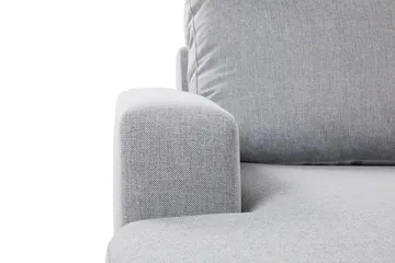 Crazy 6-sits Högervänd U-formad XX-Large Soffa med Divan och Schäslong i Tyg - Grå - Möbler - Soffa - U-soffa