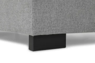 Crazy 6-sits Högervänd U-formad XX-Large Soffa med Divan och Schäslong i Tyg - Grå - Möbler - Soffa - U-soffa