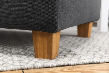 Crazy 6-sits Högervänd U-formad XX-Large Soffa med Divan och Schäslong i Tyg - Mörkgrå - Möbler - Soffa - U-soffa