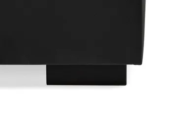 Crazy 6-sits Vänstervänd U-formad XX-Large Soffa med Divan och Schäslong i Konstläder - Svart - Möbler - Soffa - Skinnsoffa