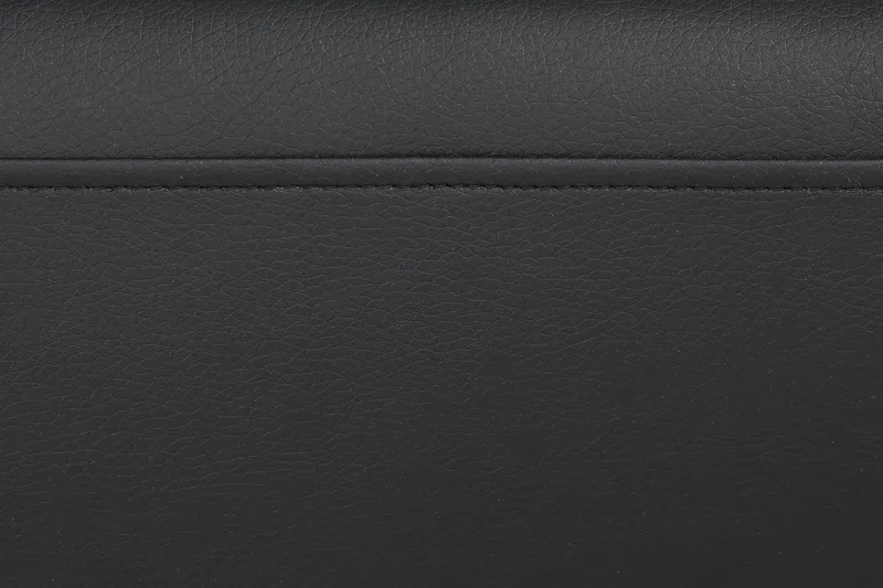 Crazy 6-sits Vänstervänd U-formad XX-Large Soffa med Divan och Schäslong i Konstläder - Svart - Möbler - Soffa - Skinnsoffa