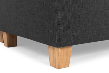 Crazy 6-sits Vänstervänd U-formad XX-Large Soffa med Divan och Schäslong i Tyg - Antracit - Möbler - Soffa - U-soffa