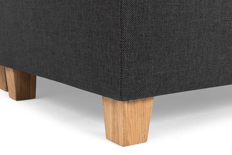 Crazy 6-sits Vänstervänd U-formad XX-Large Soffa med Divan och Schäslong i Tyg - Antracit - Möbler - Soffa - U-soffa