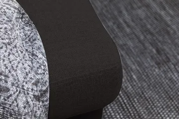 Crazy 6-sits Vänstervänd U-formad XX-Large Soffa med Divan och Schäslong i Tyg - Antracit - Möbler - Soffa - U-soffa