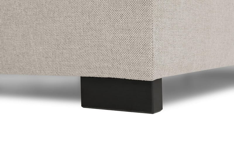 Crazy 6-sits Vänstervänd U-formad XX-Large Soffa med Divan och Schäslong i Tyg - Beige - Möbler - Soffa - U-soffa
