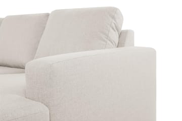 Crazy 6-sits Vänstervänd U-formad XX-Large Soffa med Divan och Schäslong i Tyg - Beige - Möbler - Soffa - U-soffa