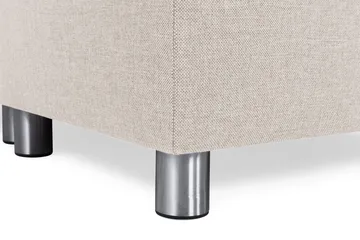 Crazy 6-sits Vänstervänd U-formad XX-Large Soffa med Divan och Schäslong i Tyg - Beige - Möbler - Soffa - U-soffa