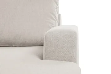 Crazy 6-sits Vänstervänd U-formad XX-Large Soffa med Divan och Schäslong i Tyg - Beige - Möbler - Soffa - U-soffa