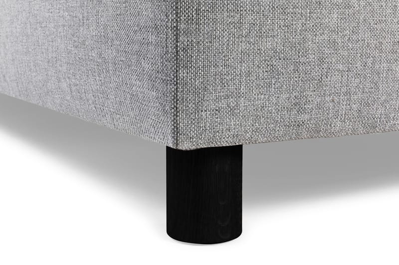 Crazy 6-sits Vänstervänd U-formad XX-Large Soffa med Divan och Schäslong i Tyg - Grå - Möbler - Soffa - U-soffa