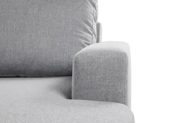 Crazy 6-sits Vänstervänd U-formad XX-Large Soffa med Divan och Schäslong i Tyg - Grå - Möbler - Soffa - U-soffa