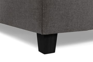 Crazy 6-sits Vänstervänd U-formad XX-Large Soffa med Divan och Schäslong i Tyg - Mörkgrå - Möbler - Soffa - U-soffa
