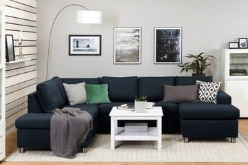 Crazy U-soffa Large Divan Höger - Mörkblå - Möbler - Soffa - U-soffa