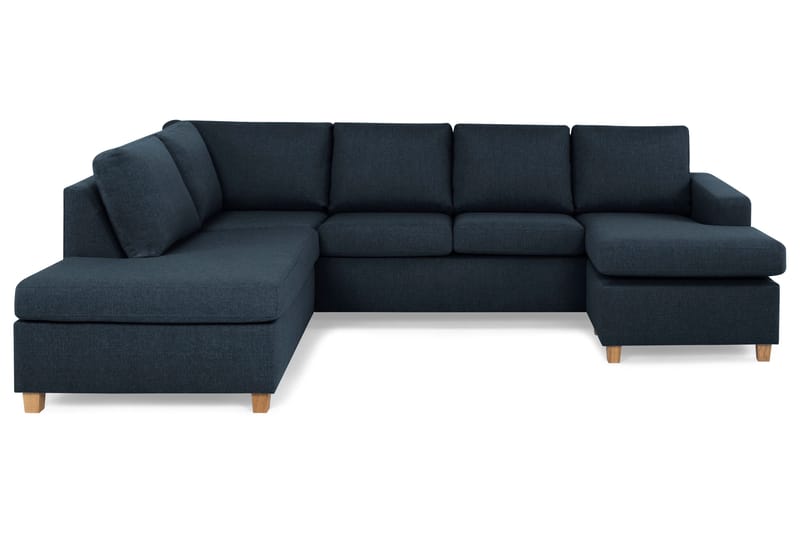 Crazy U-soffa Large Divan Höger, Mörkblå