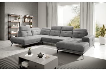 Devender Soffa m. Divan och Schäslong - Blå - Möbler - Soffa - U-soffa
