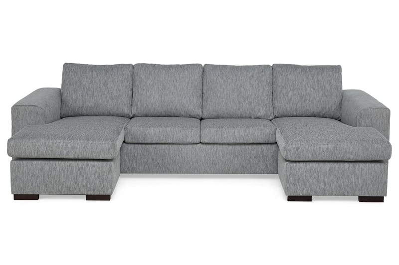 Dubbeldivansoffa Alter 4-sits - Beige - U-soffa