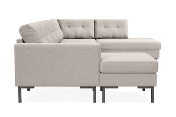 Frillestad 5-sits Högervänd U-formad Soffa med Divan och Schäslong i Tyg - Beige - Möbler - Soffa - U-soffa
