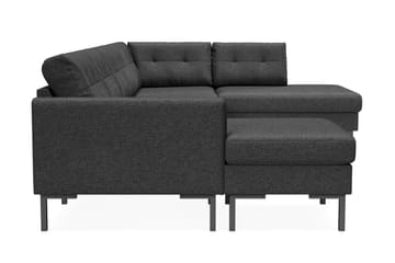 Frillestad 5-sits Högervänd U-formad Soffa med Divan och Schäslong i Tyg - Mörkgrå - Möbler - Soffa - U-soffa