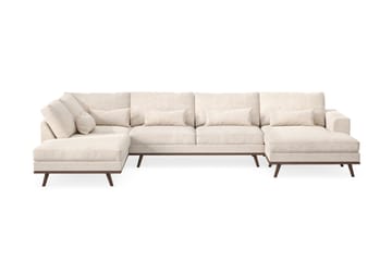 U-Soffa Haga Sammet