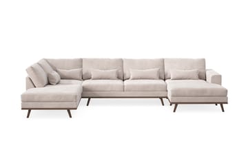 U-Soffa Haga Sammet
