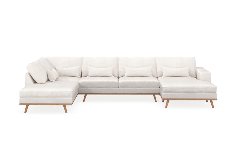 U-Soffa Haga Höger Linne - U-soffa