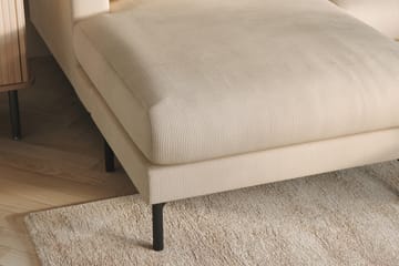 Menard 4-sits Högervänd U-formad Soffa med Divan och Schäslong i Manchester - Beige - Möbler - Soffa - U-soffa