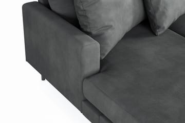 Menard 4-sits Högervänd U-formad Soffa med Divan och Schäslong i Manchester - Grå - Möbler - Soffa - U-soffa