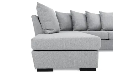 Nebraska U-soffa Divan Höger Kuvertkuddar - Ljusgrå - Möbler - Soffa - U-soffa