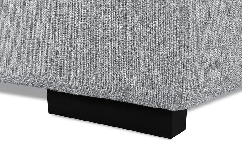 Nebraska U-soffa Divan Höger Kuvertkuddar - Ljusgrå - Möbler - Soffa - U-soffa