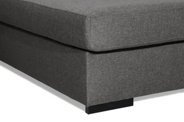 Ocean 4-sits Högervänd U-formad Soffa med Divan och Schäslong i Tyg - Mörkgrå - Möbler - Soffa - U-soffa