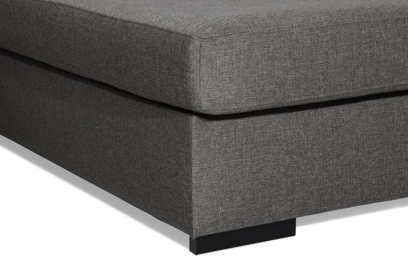 Ocean 4-sits Högervänd U-formad Soffa med Divan och Schäslong i Tyg - Mörkgrå - Möbler - Soffa - U-soffa