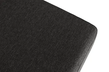 Ocean 4-sits Vänstervänd U-formad Soffa med Divan och Schäslong i Tyg - Svart - Möbler - Soffa - U-soffa