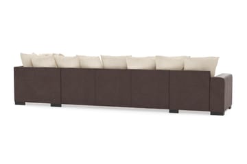 Ocean 5-sits Högervänd U-formad Large Soffa med Divan och Schäslong i Manchester - Beige - Möbler - Soffa - U-soffa