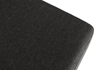 Ocean 5-sits Vänstervänd U-formad Large Soffa med Divan och Schäslong i Tyg - Svart - Möbler - Soffa - U-soffa