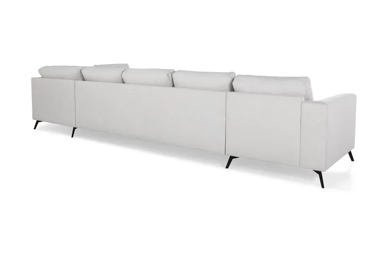 Ocean Lyx U-soffa med Schäslong Höger - Linnebeige - Möbler - Soffa - U-soffa