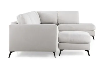 Ocean Lyx U-soffa med Schäslong Höger - Linnebeige - Möbler - Soffa - U-soffa