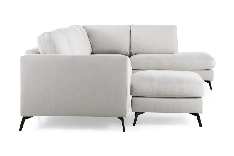 Ocean Lyx U-soffa med Schäslong Höger - Linnebeige - Möbler - Soffa - U-soffa