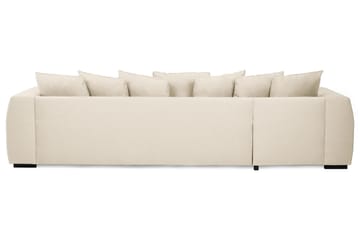 Optus 4-sits U-formad Soffa med dubbeldivan i Tyg inkl Kuvertkuddar - Beige - Möbler - Soffa - U-soffa