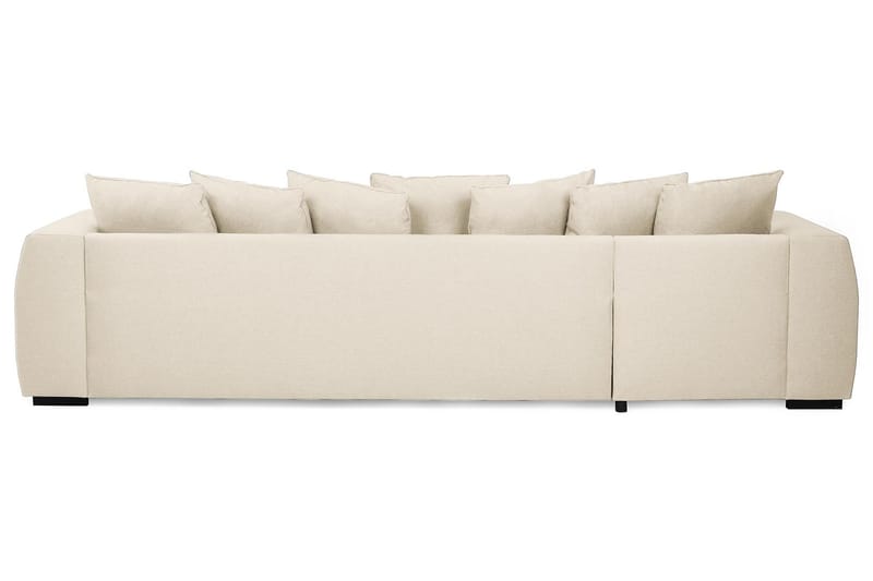 Optus 4-sits U-formad Soffa med dubbeldivan i Tyg inkl Kuvertkuddar - Beige - Möbler - Soffa - U-soffa