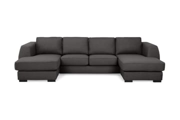 Optus 4-sits U-formad Soffa med dubbeldivan i Tyg